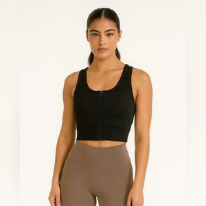 Aq-Sport Zip-Up Tank Top NWT